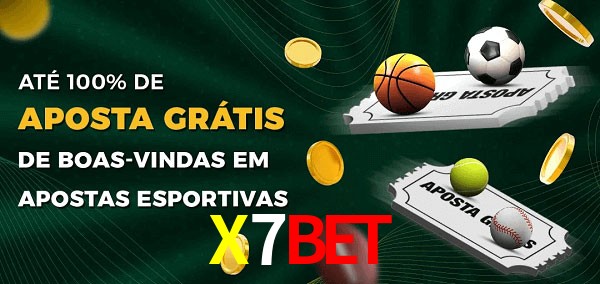 X7BET Ate 100% de Aposta Gratis